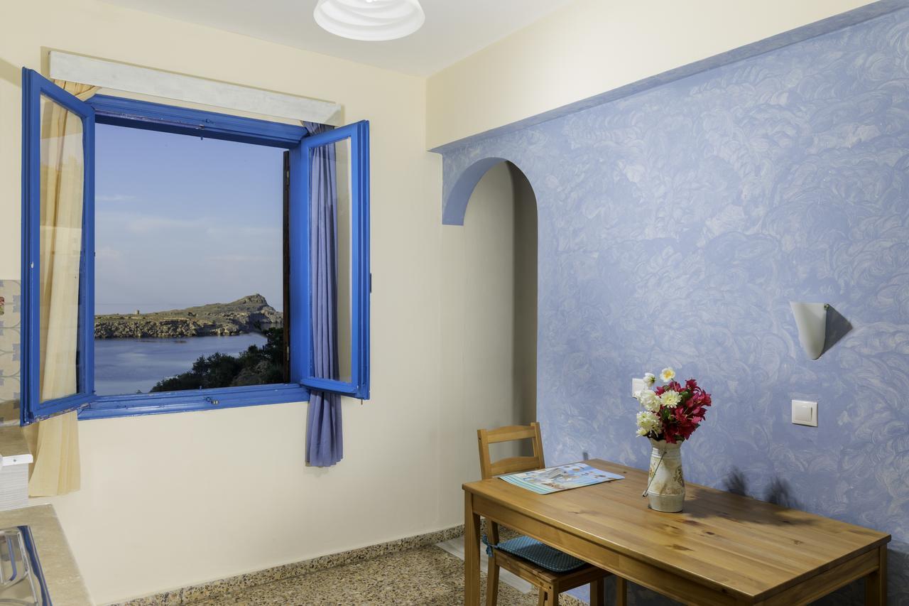 Vassos Apartments Líndosz Kültér fotó
